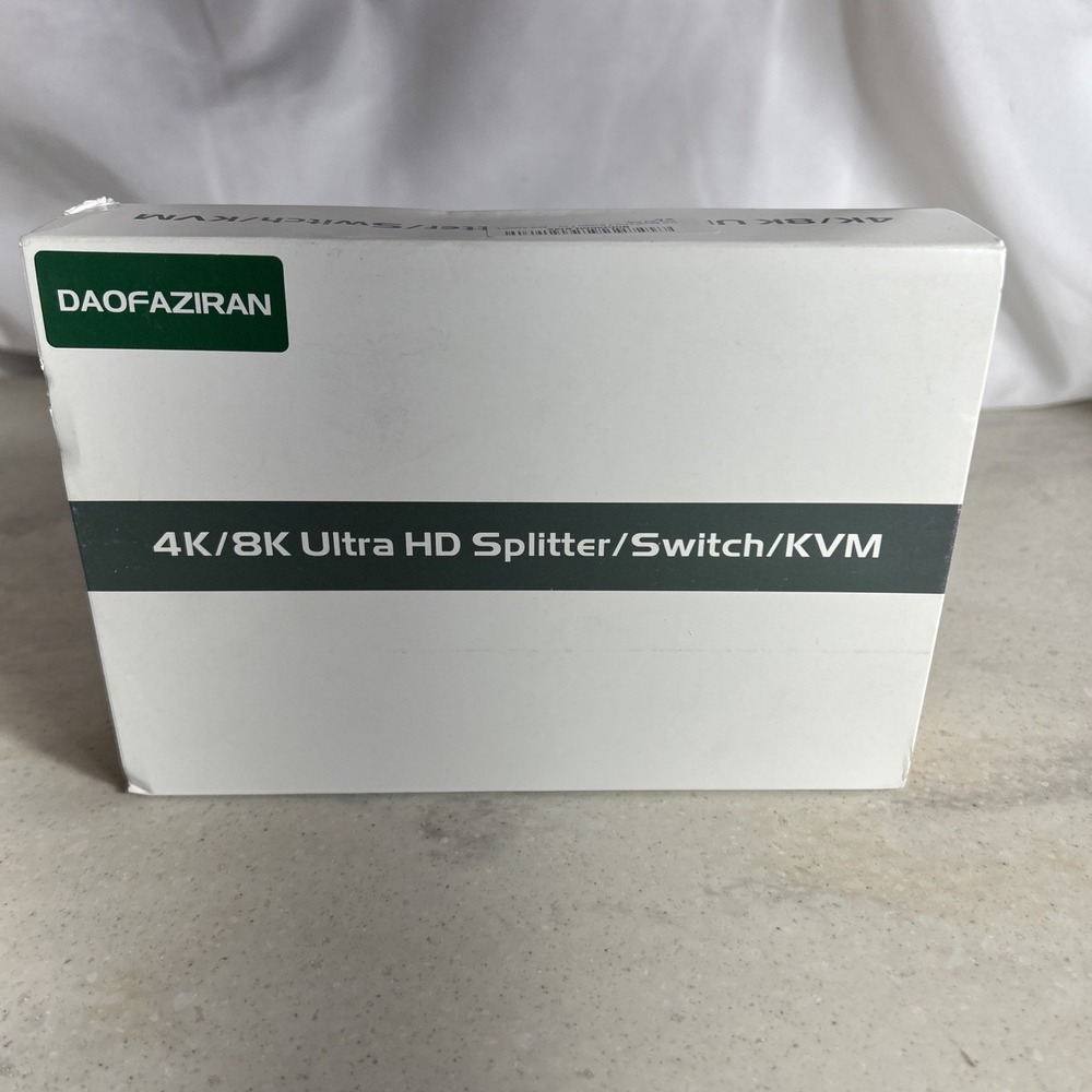 Daofaziran 4K/8K Ultra HD splitter/ switch/ KVM